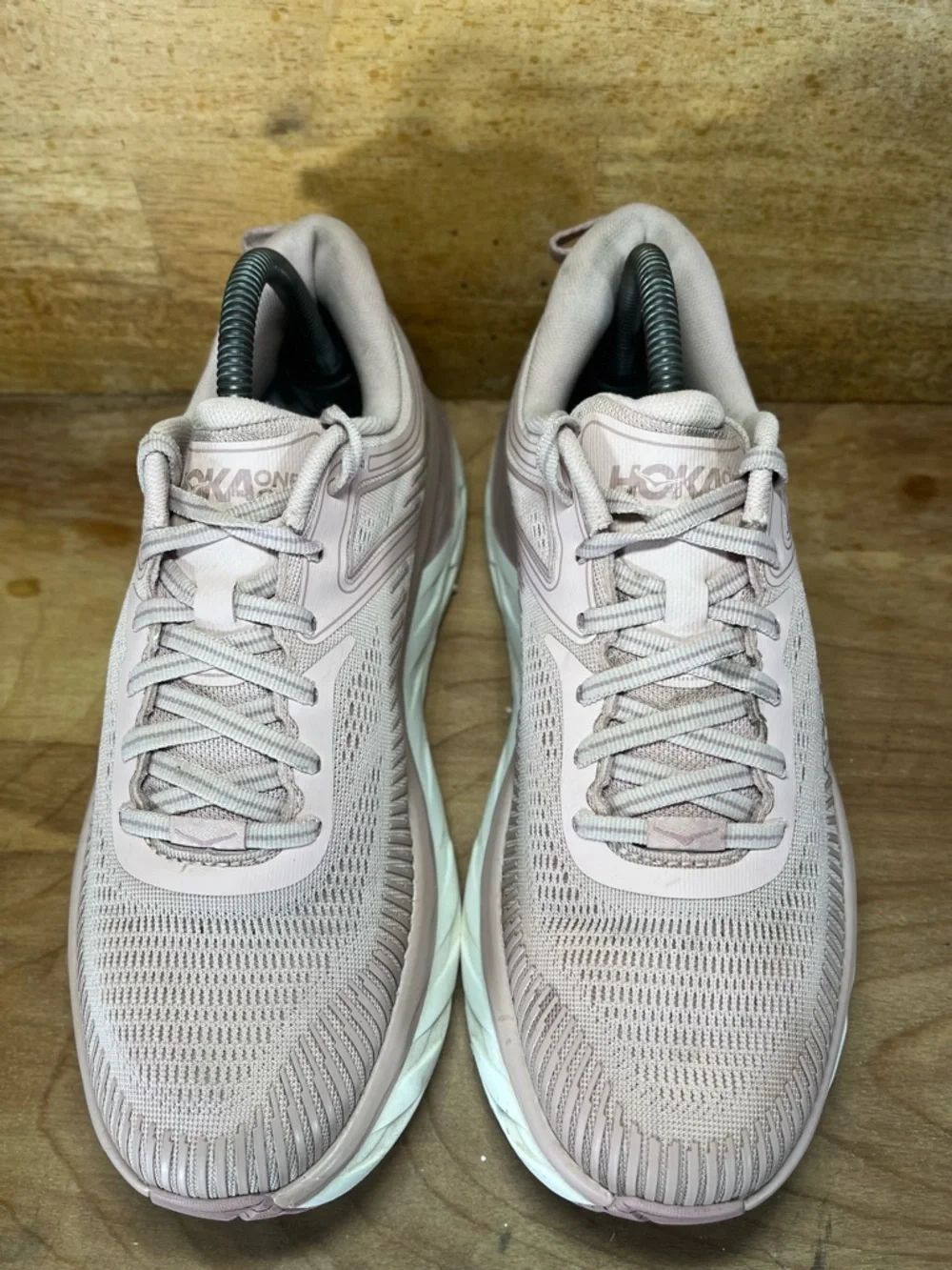 Hoka One One REFLECTIVE Bondi 7 Womens Size 9.5 Running Shoes Sneakers Pink - Picture 3 of 11